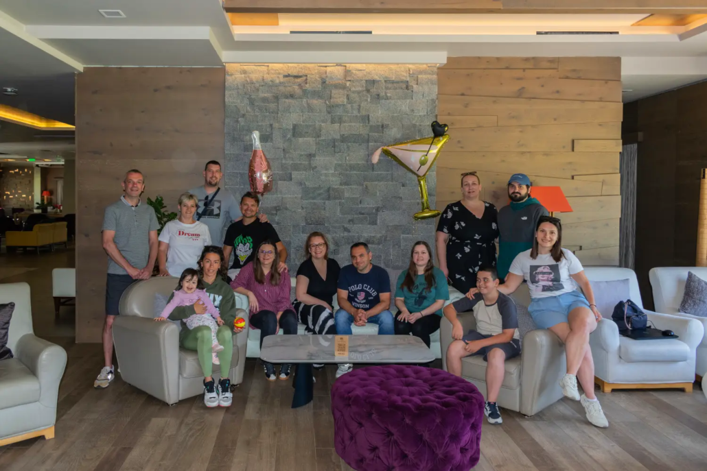 click and book travel family and friends 13 year celebration